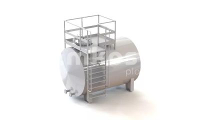 Резервуар горизонтальный стальной РезервуарСтройМаш РГС-10
